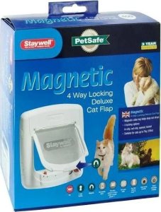 PetSafe PetSafe Staywell Magnetic Deluxe Magnetinės durelės iki 7 kg katėms baltos 2