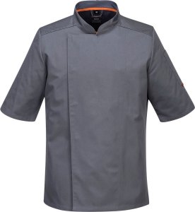 Portwest C738 - Bluza szefa kuchni MeshAir Pro S/S - szary XL 3