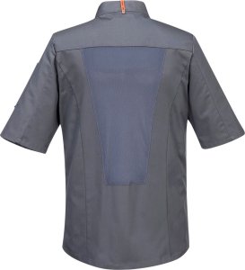 Portwest C738 - Bluza szefa kuchni MeshAir Pro S/S - szary XL 4