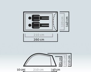 Namiot turystyczny Salewa Namiot litetrek pro ii 2