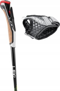 LEKI KIJE Nordic Walking Flash Carbon green 130 9