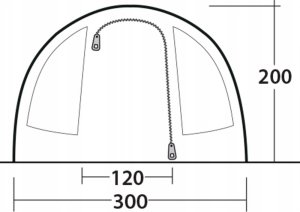 Namiot turystyczny Outwell Namiot sky 4 OUTWELL 20