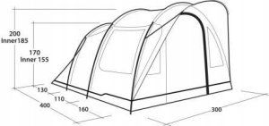 Namiot turystyczny Outwell Namiot sky 4 OUTWELL 8