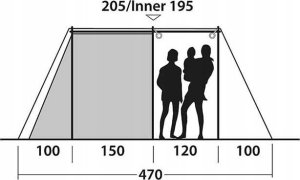 Namiot turystyczny Outwell Namiot nevada 4 OUTWELL 18
