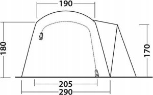 Namiot turystyczny Outwell Namiot nevada 4 OUTWELL 19