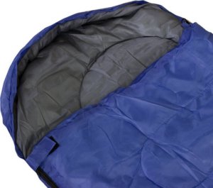 Aptel ŚPIWÓR Turystyczny Typu Mumia200x70cm + pokrowiec granatowy BQ26C 4