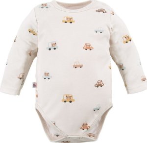 Eevi Body niemowlęce z długim rękawem Eevi  Cars&Bears 86 1