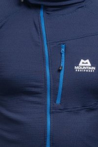 Bluza eclipse hooded zip t-medieval blue-xl 3