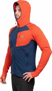 Bluza eclipse hooded-medieval blue-cardinal orange-xl MOUNTAIN EQUIPMENT 1