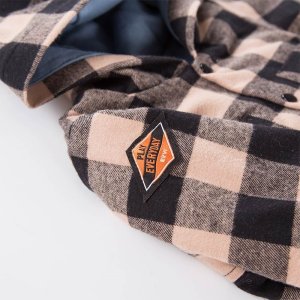 Eevi Bluza rozpinana dla chłopca z kapturem w kratkę Eevi Jump 68 3