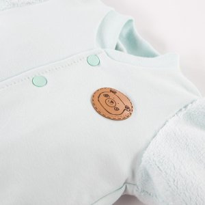 Eevi Bluza dresowa rozpinana dziecięca miętowa  Eevi Big Bear 80 2