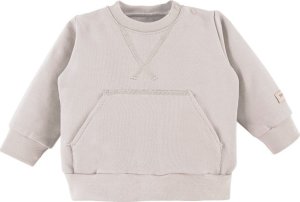 Eevi Bluza beżowa dresowa kangurek dla dziewczynki  Simply Comfy Eevi 86 1