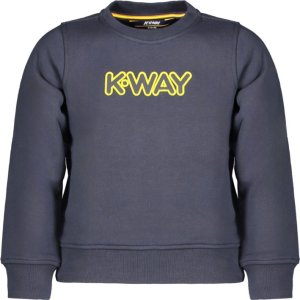 K-WAY BLUZA K-WAY BEZ ZAMKA DLA DZIECI NIEBIESKA 12A 1