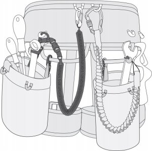 Uchwyt na narzędzia air leash BEAL 4