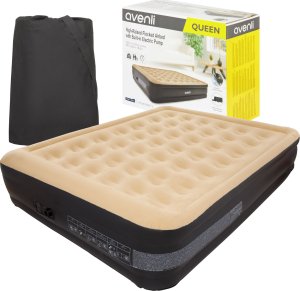 Avenli Materac Dmuchany z Pompką Elektryczną do Spania Wysoki AVENLI 203 x 157 cm 2