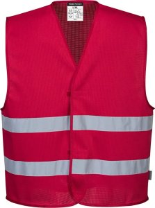 Portwest Kamizelka Ostrzegawcza Zielona Meshair Iona Red L/Xl  Widoczność I Komfort Portwest  F374Rer 5036108317073 1