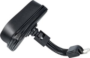 OEM Uchwyt motocyklowy na zamek wodoodporny z daszkiem ( 6,4" - 8" ) czarny 3