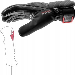 LEKI RĘKAWICE Phoenix 3D black/red 9.5 4
