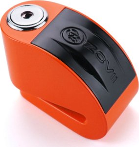 ZOVII Zabezpieczenie Disc Lock z Alarmem ZOVII ZT6 - Fluo Orange 1