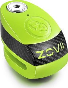 ZOVII Zabezpieczenie Disc Lock z Alarmem ZOVII ZD6 - Fluo Green 1