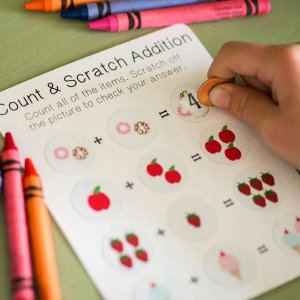 Agawa Folia do zdrapek - srebrna / 5 arkuszy (216 x 279 mm) 2