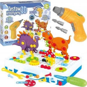 Wkrętarka Wiertarka Zestaw Konstrukcyjny Śrubki 3D 3