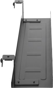 InLine InLine® Cable guide/shelf for under-table mounting, black 5