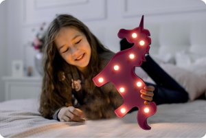 Nukido Lampka nocna jednorożec Nukido 740922 5