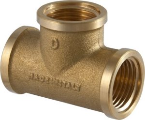 TDM BRASS TEES 1 1/4 V/V/V 1