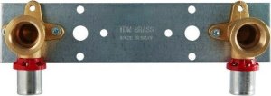 TDM BRASS BRACKET + FITTINGS 1/2X20 PRESS FIT 1