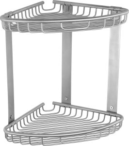 Koszyk prysznicowy KAPITAN Corner shower shelf Kapitan NETS 96 37 77 99 satin 1