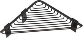 Koszyk prysznicowy KAPITAN Corner shower shelf Kapitan NETS 96 36 55, black matte 1