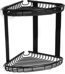 Koszyk prysznicowy KAPITAN Corner shower shelf Kapitan NETS 96 37 77 55, black matte 1