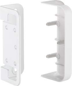 InLine InLine® Slatwall mounting bracket for wall bracket Panel, white, 2pcs. pair 3