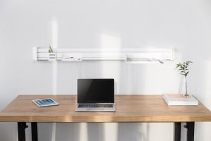 InLine InLine® Slatwall mounting bracket for wall bracket Panel, white, 2pcs. pair 5