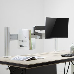 InLine InLine® Slatwall mounting kit, for table mount panel, set of 2 5