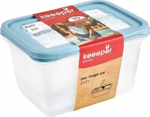 Keeeper Keeeper Komplet Pojemników Mia Magic Ice2x2l 306926... 1