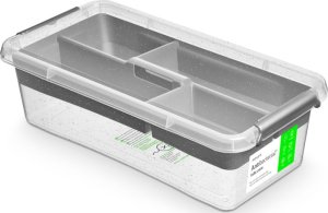 ORPLAST Pojemnik na żywność Antibacterial 6l + organizer/tacka 40x20cm 1