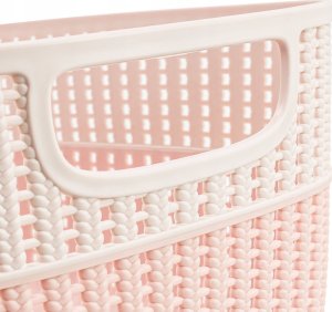 Keeeper KEEEPER - Kosz pojemnik organizer do łazienki - STINE - różowy - 3,5 L 3