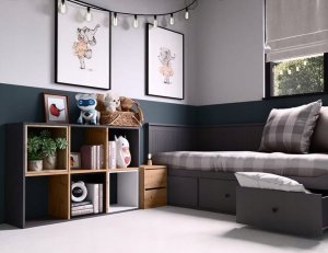 Lumarko Regał Malax 2x3 Antracyt/artisan 6