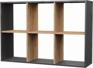 Lumarko Regał Malax 2x3 Antracyt/artisan 8