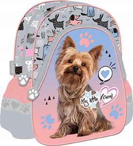 MAJEWSKI Plecak przedszkolny D-1 My Little Friend grey York 2