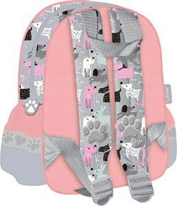 MAJEWSKI Plecak przedszkolny D-1 My Little Friend grey York 3