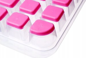 Excellent Houseware Forma do kostek lodu silikonowa 32,5x18 cm 4