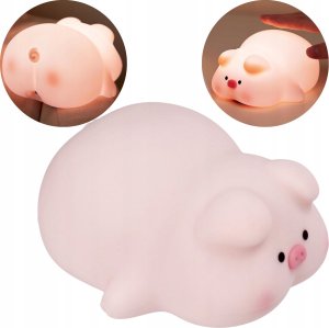 OEM Lampka nocna Świnka Art Deco dotykowy 4