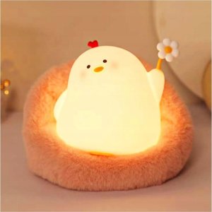 OEM Lampka nocna Kurczak Art Deco dotykowy 3