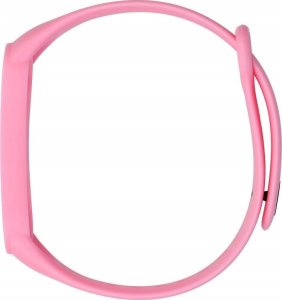 OEM Pasek silikonowy do XIAOMI Mi Band 5 / 6 / 7 różowy (37) 3