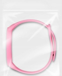 OEM Pasek silikonowy do XIAOMI Mi Band 5 / 6 / 7 różowy (37) 4