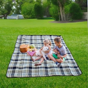 ZOLTA Koc piknikowy 200x200cm Kocyk turystyczny Survival 4