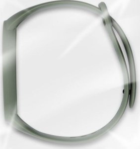 OEM Pasek silikonowy do XIAOMI Mi Band 5 / 6 / 7 zielony (08) 3